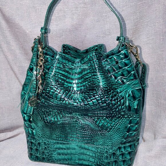Brahmin Marlowe Emerald Melbourne bag - Picture 4 of 9